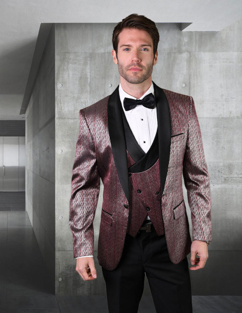 STATEMENT CLOTHING | BELAGIO15-BURGUNDY main image 1
